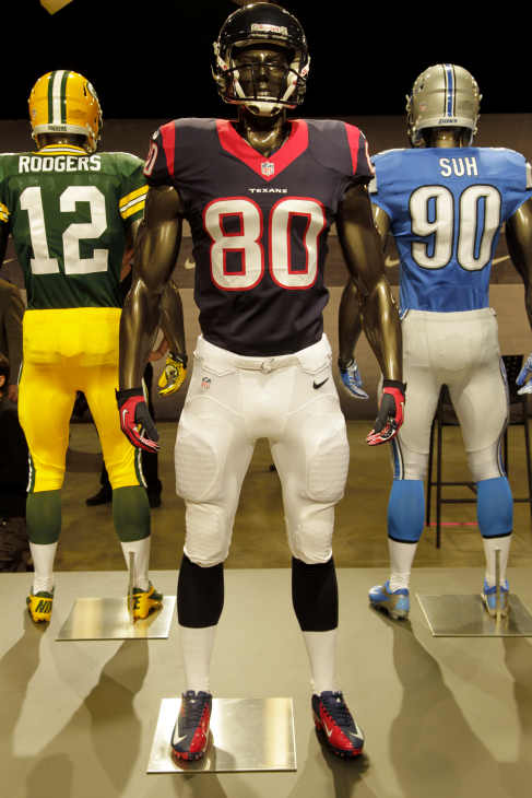 NFL unveils new uniforms