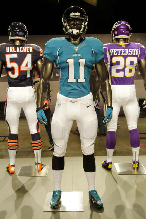 NFL unveils new uniforms