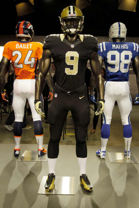 NFL unveils new uniforms