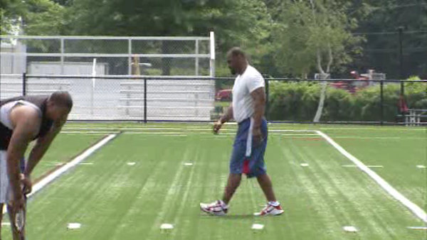 Donovan McNabb joins Eagles workout