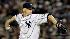 New York Yankees A.J. Burnett throws during the...
