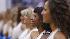 The Indianapolis Colts cheerleaders before an...