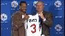 Allen Iverson and Ed Stefanski
