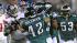 New York Giants safety Will Blackmon gets in a...