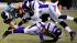 Philadelphia Eagles Brent Celek (87) is tackled...