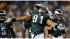 Philadelphia Eagles' Darryl Tapp reacts after a tackle in the first half of an NFL football game against the Dallas Cowboys, Sunday, Jan. 2, 2011, in Philadelphia. (AP Photo/Michael Perez) 