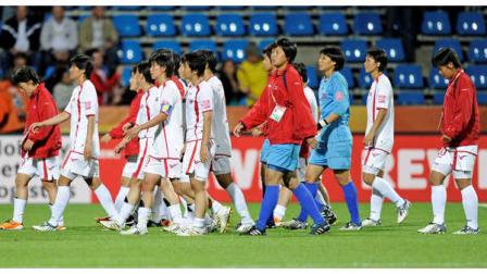 FILE - In this July 6, 2011 file pictureNorth Koreas players leave the pitch for a doping test after the group C match against Colombia at the Womens Soccer World Cup in Bochum, Germany. A FIFA source said Saturday July 16, 2011 that a total of five North Korean players have tested positive for steroids at the womens World Cup. After two players were caught during the tournament, FIFA tested the rest of the North Korean squad and found that three more tested positive, the official said, speaking on condition of anonymity because the announcement had yet to be made official. The events represent football biggest doping scandal in 17 years at a major tournament. The last doping case at the mens World Cup was Diego Maradona, who was kicked out of the 1994 tournament in the United States after testing positive for stimulants. FIFA has already met with a North Korean delegation, the source said, and heard arguments that the steroids were accidentally taken with traditional Chinese medicines based on musk glands to treat players who had been struck by lightning on June 8 during a training camp. The case will now be taken up by FIFAs disciplinary committee. (AP Photo/Martin Meissner.File)