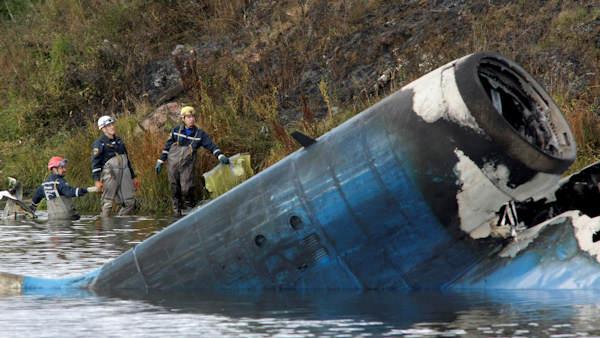 Plane crash in Russia