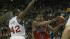 Chicago Bulls Derrick Rose (1) looks to pass as...
