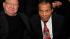 Muhammad Ali, right, celebrates his 70th...
