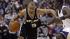San Antonio Spurs Tony Parker (9) drives against...