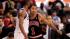 Philadelphia 76ers Thaddeus Young, left, and...