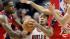 Chicago Bulls guard Derrick Rose (1) looks to a...