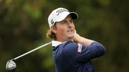 Webb Simpson during the fourth round of the U.S. Open Championship golf tournament Sunday, June 17, 2012, at The Olympic Club in San Francisco. (AP Photo/Eric Risberg)