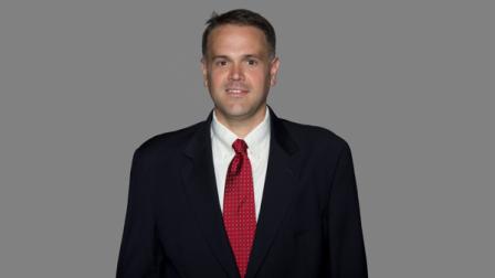 This is a 2012 photo of Matt Rhule of the New York Giants NFL football team. This image reflects the New York Giants active roster as of Monday, June 11, 2012 when this image was taken. (AP Photo)