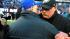 Philadelphia Eagles head coach Andy Reid, right,...
