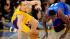 Los Angeles Lakers guard Steve Nash, left, and...