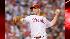 Philadelphia Phillies Cliff Lee pitches in the...