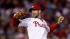 Philadelphia Phillies Cliff Lee pitches in the...