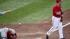 Washington Nationals Jonny Gomes (30) begins to...