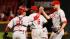 Philadelphia Phillies pitcher Ryan Madson (46)...