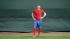 Philadelphia Philllies Hunter Pence practices...