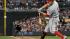 Philadelphia Phillies Jim Thome swings on a...