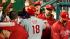 Philadelphia Phillies Darin Ruf (18) is...