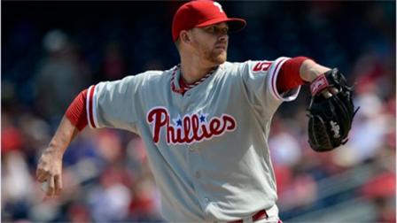 Philadelphia Phillies starting pitcher Tyler Cloyd delivers against the Washington Nationals during the first inning of their baseball game at Nationals Park in Washington, Sunday, Sept. 15, 2013. (AP Photo/Susan Walsh)