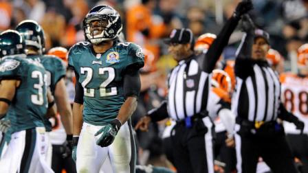 Philadelphia Eagles Brandon Boykin walks off the field after the Cincinnati Bengals recovered a kickoff in the second half of an NFL football game, Thursday, Dec. 13, 2012, in Philadelphia. (AP Photo/Michael Perez)
