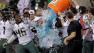 Oregon head coach Chip Kelly gets soaked by his players during the final seconds of the second half of the Fiesta Bowl NCAA college football game, Thursday, Jan. 3, 2013, in Glendale, Ariz. Oregon won 35-17.(AP Photo/Matt York)  