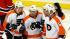 Philadelphia Flyers Claude Giroux, second from...