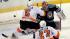 Philadelphia Flyers Braydon Coburn (5) scores...