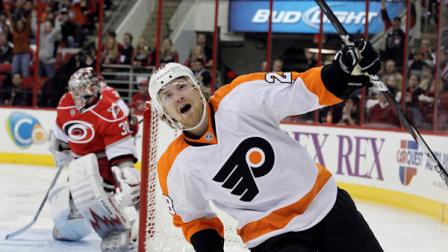 2014-15 Ray Emery Philadelphia Flyers Game Worn Jersey - Lindros