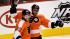 Philadelphia Flyers Jakub Voracek, left, and...