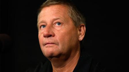 President and Chief Operating Officer of Comcast-Spectacor Peter Luukko listens during a news conference, Tuesday, July 9, 2013, in Philadelphia. (AP Photo/Matt Rourke)