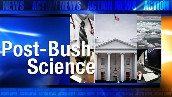 After eight years of ideology-laden science policies under the Bush administration, many scientists say the country needs a change.
(ABC News)