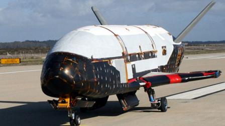 This undated file image released by the U.S. Air Force shows the X-37B spacecraft. The X-37B Orbital Test vehicle was launched from atop a Atlas V Rocket at Cape Canaveral Air Force Station, Thursday, April 22, 2010 in Cape Canaveral, Fla.