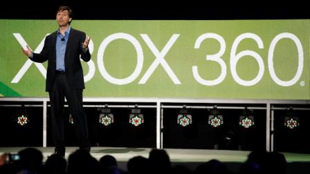 Don Mattrick, president of Interactive Entertainment Business for Microsoft, speaks at the Microsoft Xbox global media briefing during the E3 gaming convention in Los Angeles, Monday, June 6, 2011. (AP Photo/Matt Sayles)
