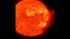 This image provided by NASA shows the Sun...