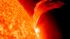 This image provided by NASA shows a solar flare...