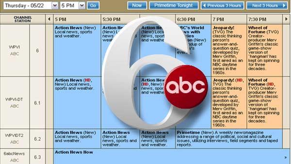 6abc TV Listings and Channel