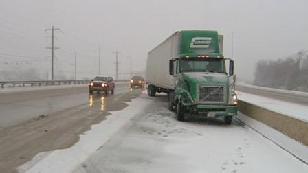 Snowstorm hits the area