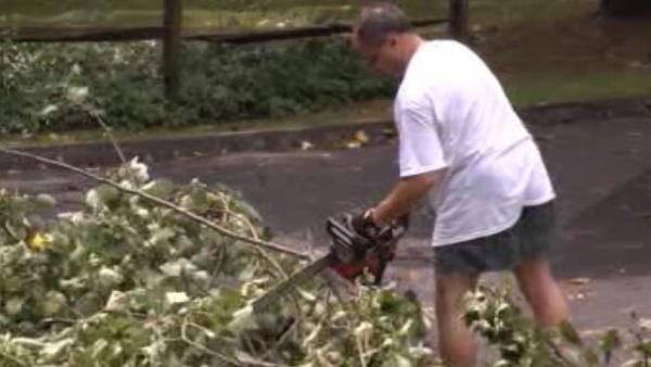Storm damage