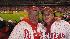 David Murphy and son Tim at the World Series