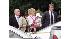 Rielle Hunter, center, is escorted into the...