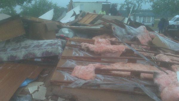 Mobile Home debris