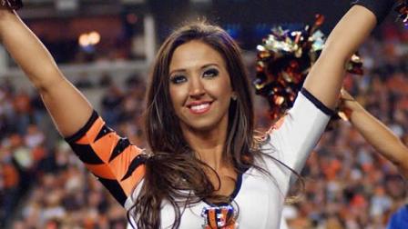 Cincinnati Bengals cheerleader Sarah Jones