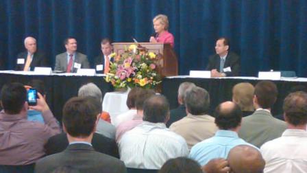 Governor Beverly Perdue announces 256 new jobs in Vance County.