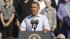 President Barack Obama speaks at the Asheville Regional Airport in Asheville, N.C.